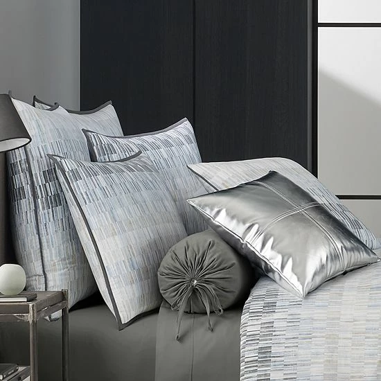 Five Queens Court Fulton Bolster Pillow Blue Five Queens Court Fulton Bolster Pillow Blue -J. Queen New York shop unnamed file 1005