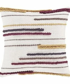 Five Queens Court Wilda Decorative Square Throw Pillow Pink