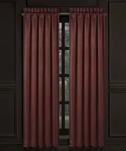 Five Queens Court Chianti 84" Set Of 2 Window Curtain Panels