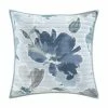 Five Queens Court Michelle Blue 18" Square Quilted Decorative Throw Pillow -J. Queen New York shop unnamed file 1127