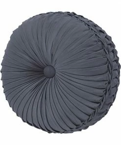 Five Queens Court Danielle Tufted Round Decorative Throw Pillow