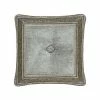 Five Queens Court Paulina Stone 16" Square Decorative Throw Pillow -J. Queen New York shop unnamed file 1216