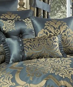 Five Queens Court Carla Azure Boudoir Decorative Throw Pillow -J. Queen New York shop unnamed file 1251