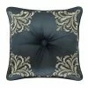 Five Queens Court Carla Azure 18" Square Decorative Throw Pillow -J. Queen New York shop unnamed file 1257