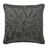Five Queens Court Darwin Charcoal 18" Square Decorative Throw Pillow -J. Queen New York shop unnamed file 1267