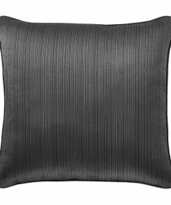 Five Queens Court Darwin Charcoal 18" Square Decorative Throw Pillow -J. Queen New York shop unnamed file 1270