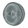 Five Queens Court Nadine Blue Tufted Round Decorative Throw Pillow -J. Queen New York shop unnamed file 1285
