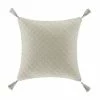 Five Queens Court Angelo Silver 18" Square Decorative Throw Pillow -J. Queen New York shop unnamed file 1303