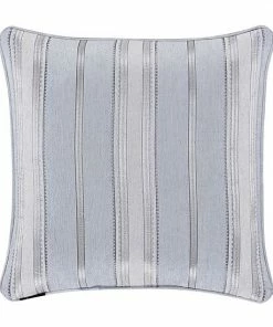 Five Queens Court Icy Bay Powder Blue 20" Square Decorative Throw Pillow -J. Queen New York shop unnamed file 1309