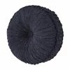 Five Queens Court Woodstock Indigo Tufted Round Decorative Throw Pillow -J. Queen New York shop unnamed file 1377