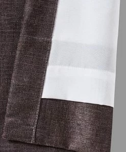 Five Queens Court Medina Chocolate 2-pack Window Curtain Set -J. Queen New York shop unnamed file 1447