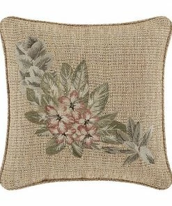 Five Queens Court Martina Embellished Throw Pillow