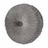 Five Queens Court Belford Tufted Round Throw Pillow