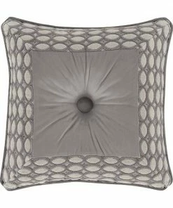 Five Queens Court Belford 18" Square Embellished Pillow