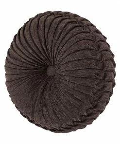 Five Queens Court Monaco Tufted Round Decorative Throw Pillow