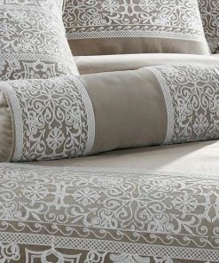 Five Queens Court Othello Linen Neckroll Pillow -J. Queen New York shop unnamed file 1662