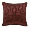 Five Queens Court Chianti 18" Square Embellished Pillow -J. Queen New York shop unnamed file 168