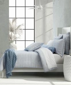 Five Queens Court Finley Powder Blue Duvet Cover