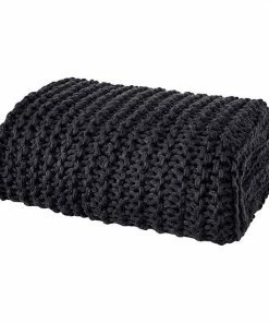 Five Queens Court Leon Throw Black -J. Queen New York shop unnamed file 191