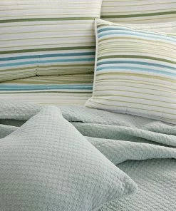 Five Queens Court Evan Sea Foam Quilt Set With Shams -J. Queen New York shop unnamed file 195