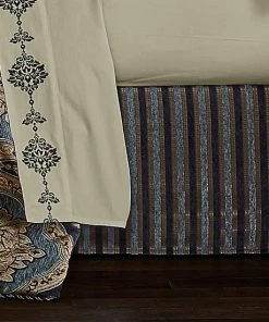 Five Queens Court Bristol Indigo Comforter Set With Shams -J. Queen New York shop unnamed file 2