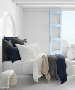 Five Queens Court Pine Beach Coverlet Or Sham Blue -J. Queen New York shop unnamed file 223