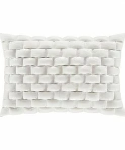 Five Queens Court Boudoir Decorative Throw Pillow Ivory