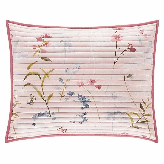 Five Queens Court Blakely Rose Quilted Sham 3 Five Queens Court Blakely Rose Quilted Sham