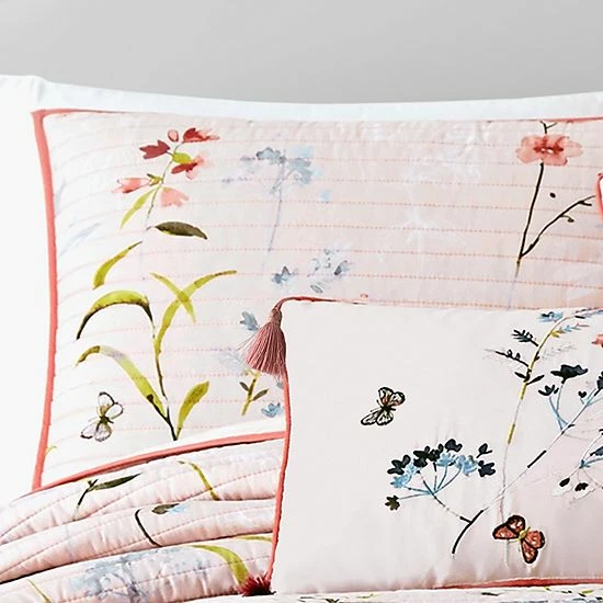 Five Queens Court Blakely Rose Quilted Sham 4 Five Queens Court Blakely Rose Quilted Sham - Image 2