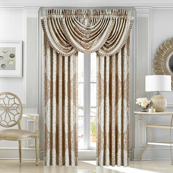 Five Queens Court Lambert 2-pack Window Curtain Set 4 Five Queens Court Lambert 2-pack Window Curtain Set - Image 2