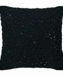 Five Queens Court Beaded Decorative Throw Pillow White -J. Queen New York shop unnamed file 422