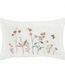 Five Queens Court Bonnie Boudoir Throw Pillow Gray