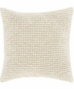 Five Queens Court Graham Square Decorative Throw Pillow White