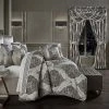 Five Queens Court Devon Silver Comforter Set -J. Queen New York shop unnamed file 581