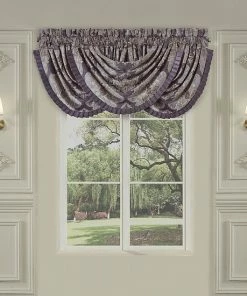 Five Queens Court Dominique Window Waterfall Valance