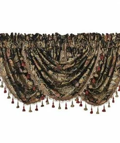 Five Queens Court Stefania Window Waterfall Valance -J. Queen New York shop unnamed file 594