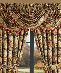 Five Queens Court Stefania Window Waterfall Valance -J. Queen New York shop unnamed file 596