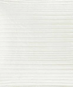 Five Queens Court Miles Standard Quilted Sham White -J. Queen New York shop unnamed file 65