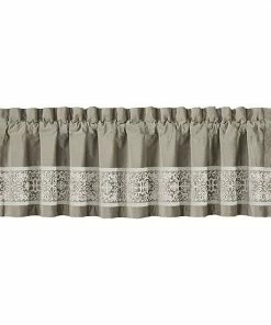 Five Queens Court Othello Linen Window Straight Valance -J. Queen New York shop unnamed file 685