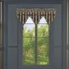 Five Queens Court Bristol Indigo Window Ascot Valance -J. Queen New York shop unnamed file 702