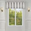 Five Queens Court Maryanne Beige Window Straight Valance