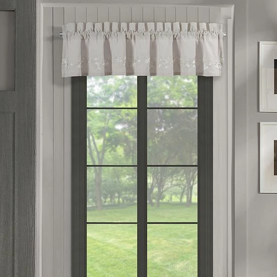 Five Queens Court Cherie Window Straight Valance 3 Five Queens Court Cherie Window Straight Valance