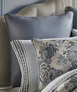 Five Queens Court Geraldine Blue Euro Sham -J. Queen New York shop unnamed file 729