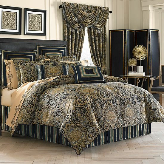 Five Queens Court Palmer Comforter Set Or Euro Sham 3 Five Queens Court Palmer Comforter Set Or Euro Sham