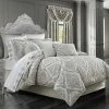 Five Queens Court Tammy Silver 4-piece Comforter Set 1 Five Queens Court Tammy Silver 4-piece Comforter Set -J. Queen New York shop unnamed file 769