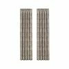 Five Queens Court Paulina Stone 2-pack Window Curtain Set -J. Queen New York shop unnamed file 804