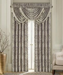 Five Queens Court Paulina Stone 2-pack Window Curtain Set 7 Five Queens Court Paulina Stone 2-pack Window Curtain Set -J. Queen New York shop unnamed file 806
