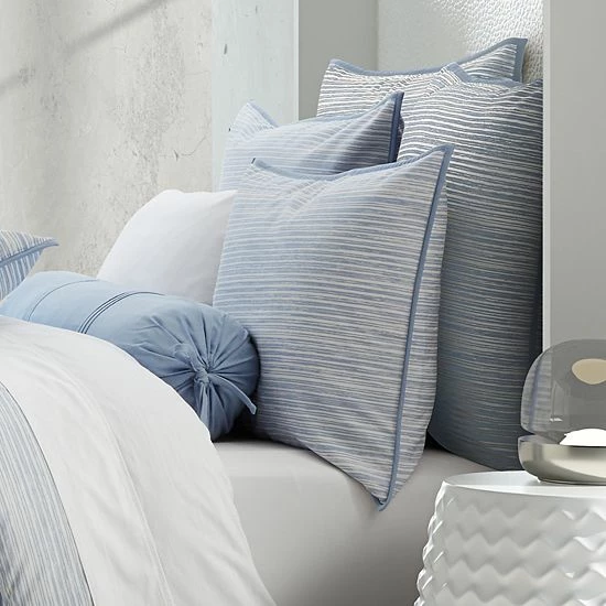 Five Queens Court Finley Powder Blue Comforter Set With Sham 4 Five Queens Court Finley Powder Blue Comforter Set With Sham - Image 2