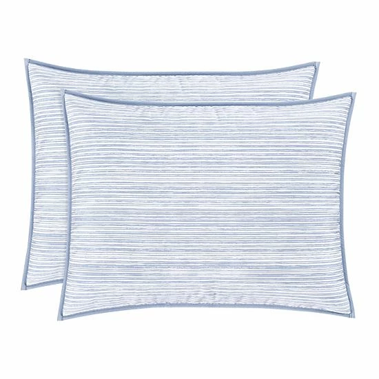 Five Queens Court Finley Powder Blue Comforter Set With Sham 6 Five Queens Court Finley Powder Blue Comforter Set With Sham - Image 4