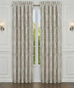 Five Queens Court Angelo Spa 84" Set Of 2 Window Curtain Panels